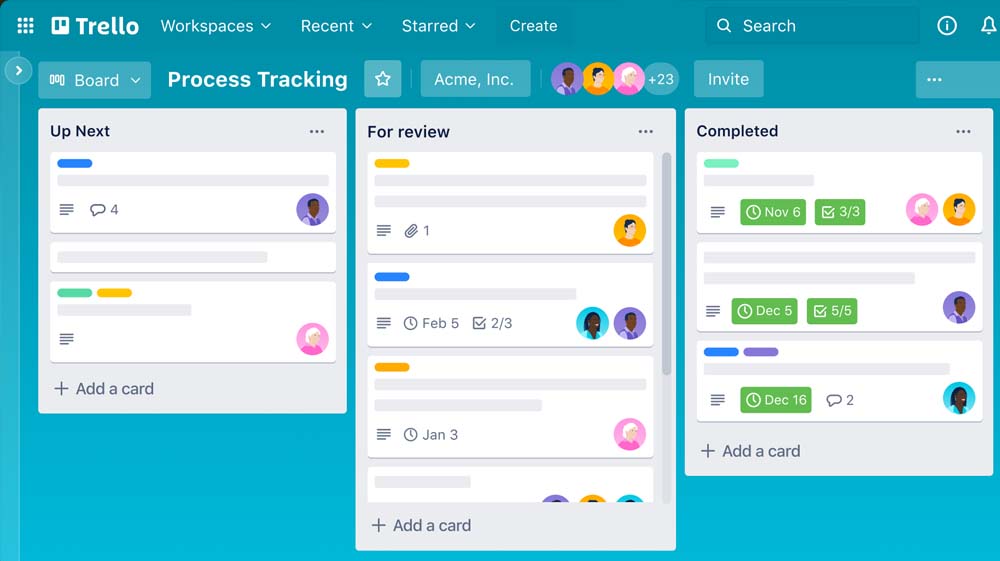 Project Management Dashboard